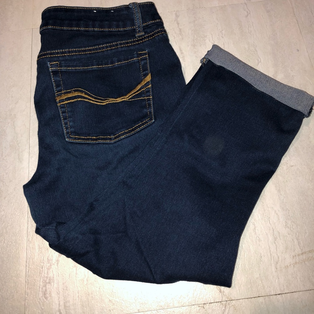 Kohl’s Cropped Hi-Rise Skinny Jeggings (capris)